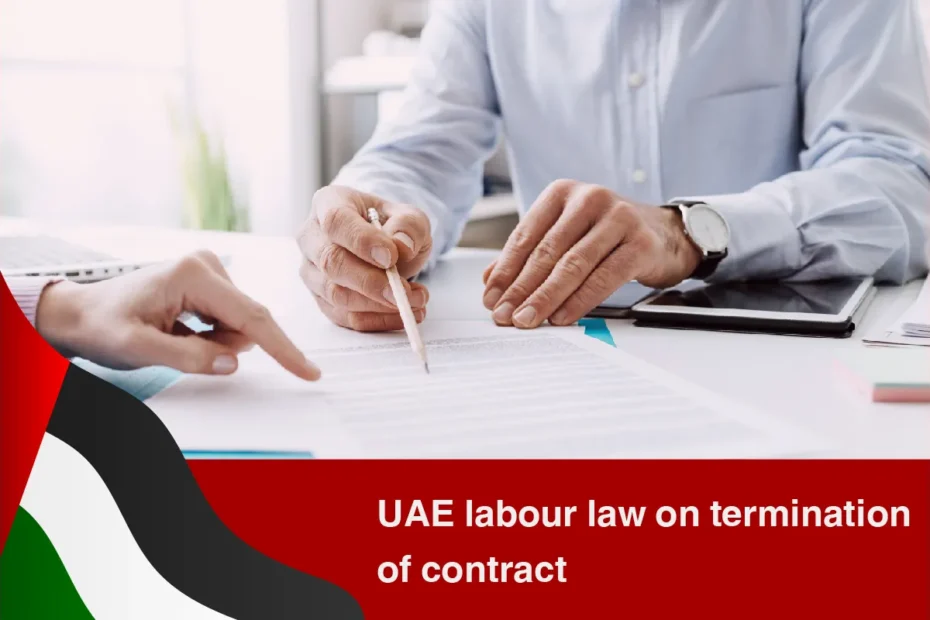 uae labour law on termination of contract